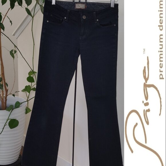 PAIGE Denim - Paige Jeans Boot cut Dark Wash